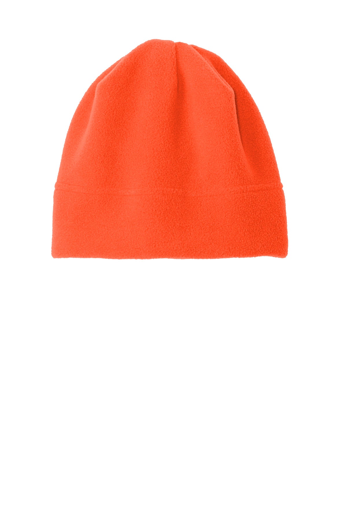Port Authority R-Tek Stretch Fleece Beanie – Orange