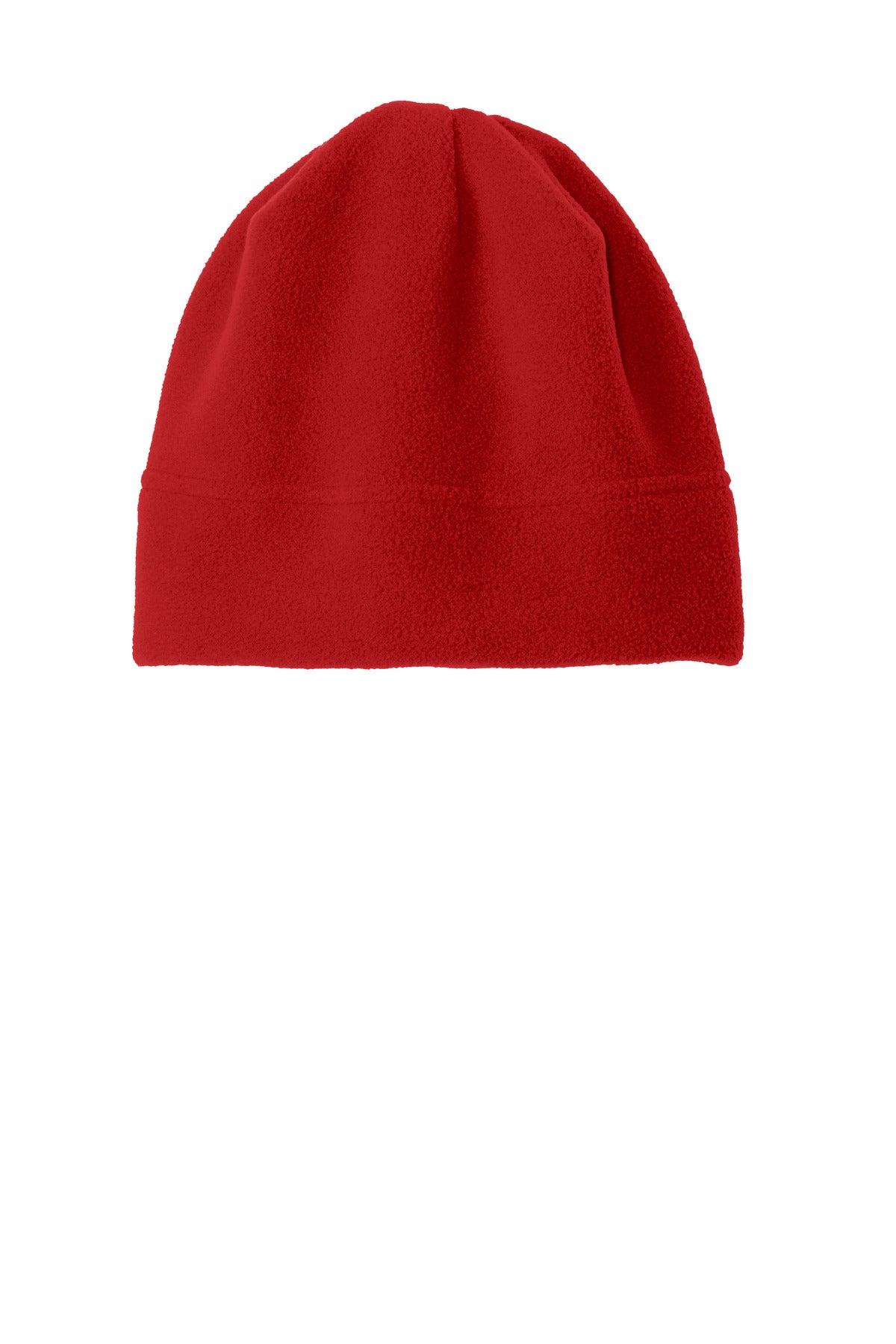 Port Authority R-Tek Stretch Fleece Beanie – Red