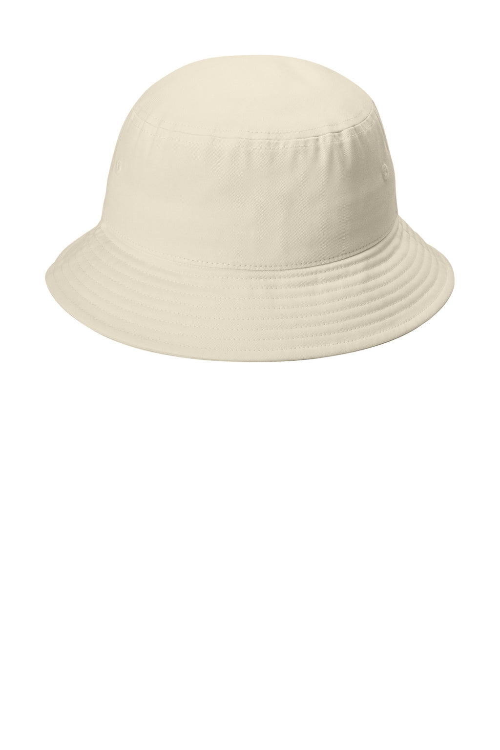 Port Authority Twill Classic Bucket Hat – Sahara – flat back