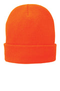 Port Authority Fleece-Lined Knit Cap – Athletic Orange