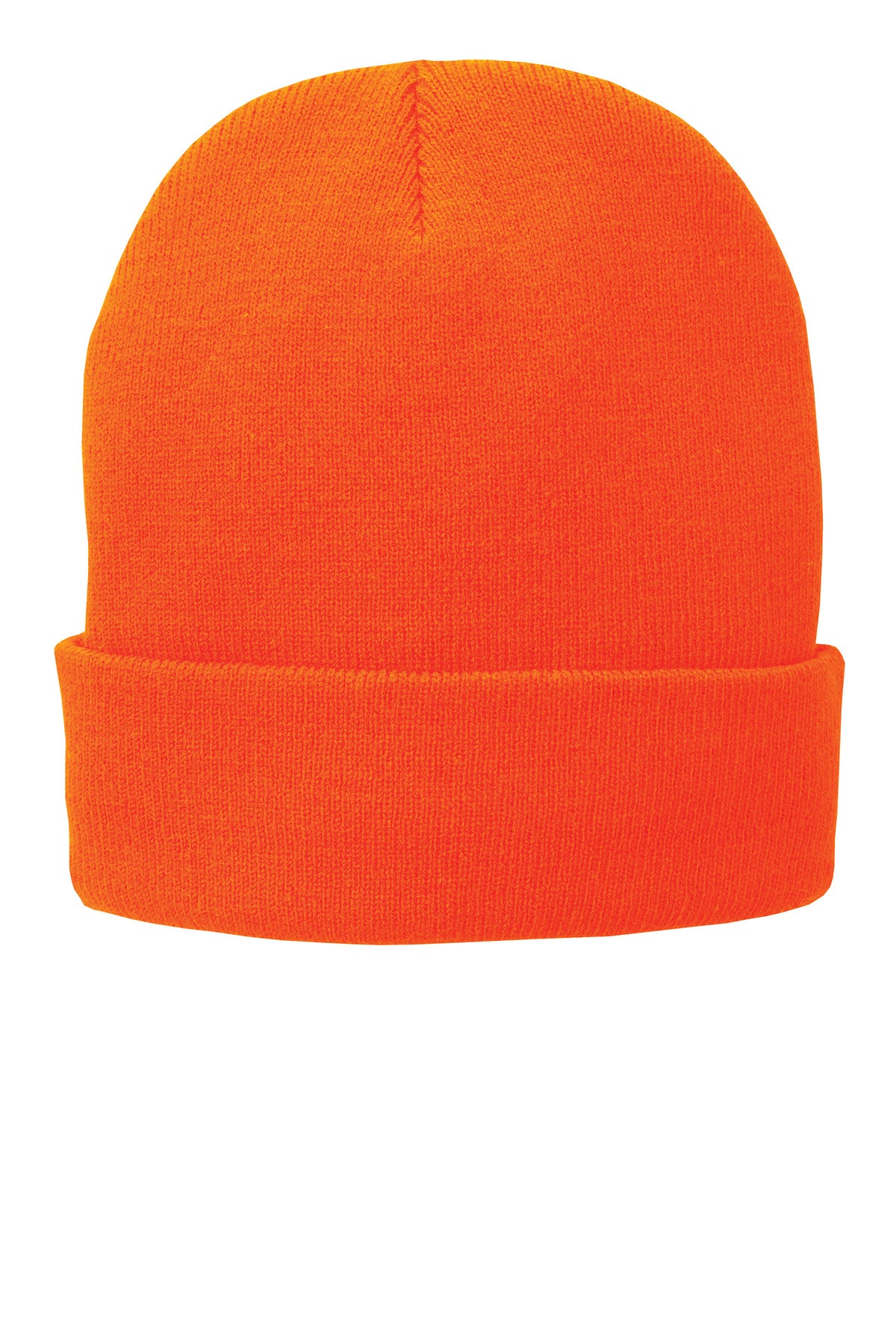 Port Authority Fleece-Lined Knit Cap – Athletic Orange