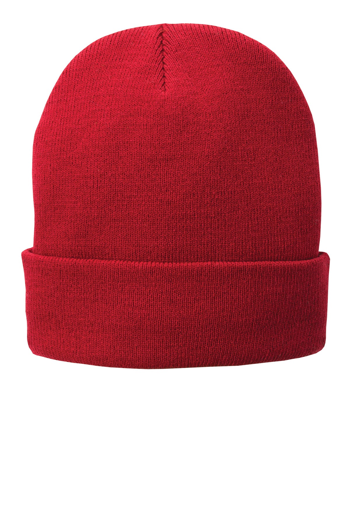 Port Authority Fleece-Lined Knit Cap – Athletic Red