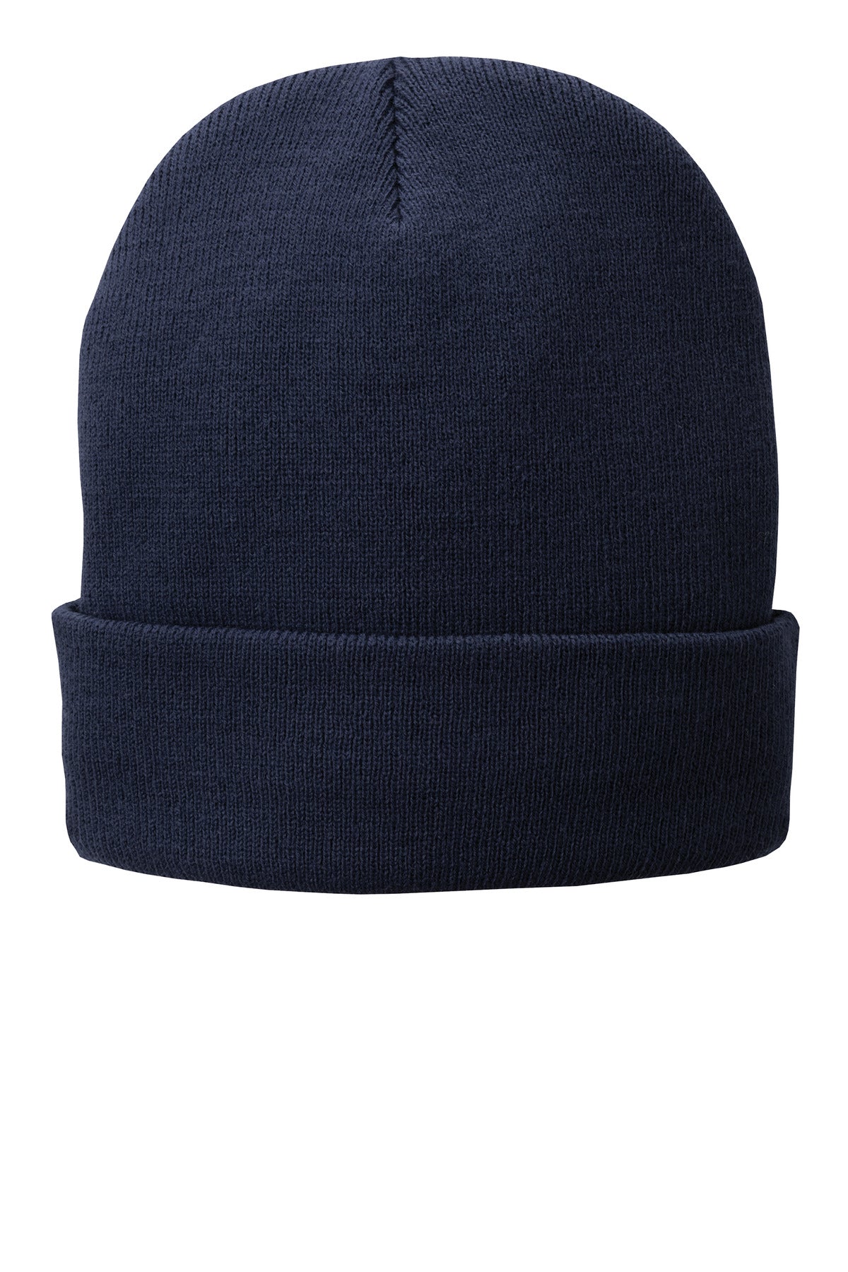 Port Authority Fleece-Lined Knit Cap – Navy