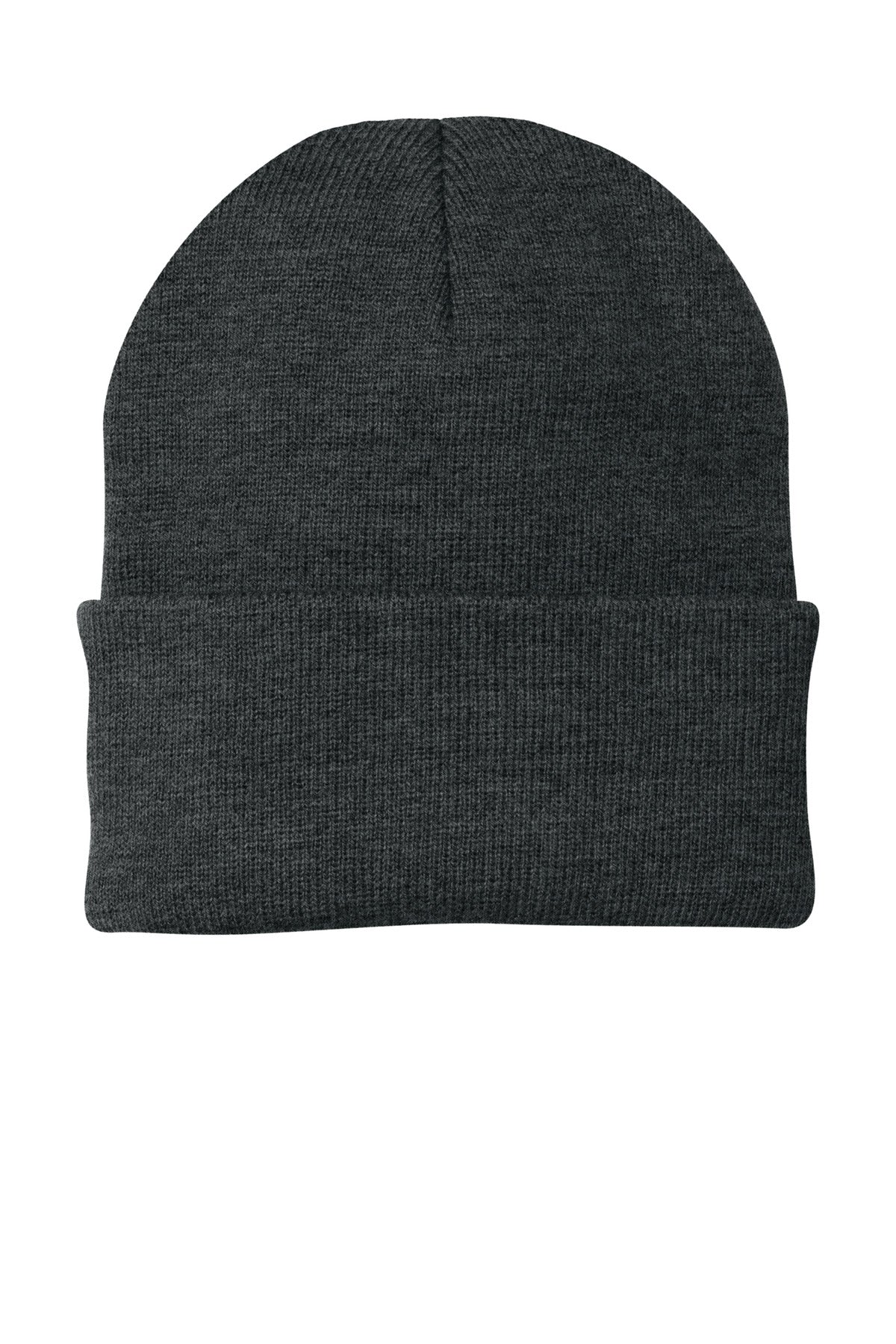 Port Authority Knit Cap – Charcoal Heather