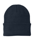Port Authority Knit Cap – Navy – front