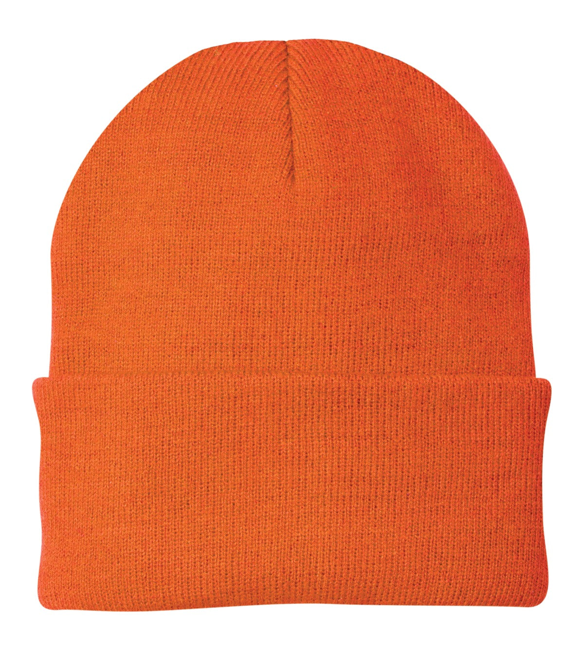 Port Authority Knit Cap – Neon Orange