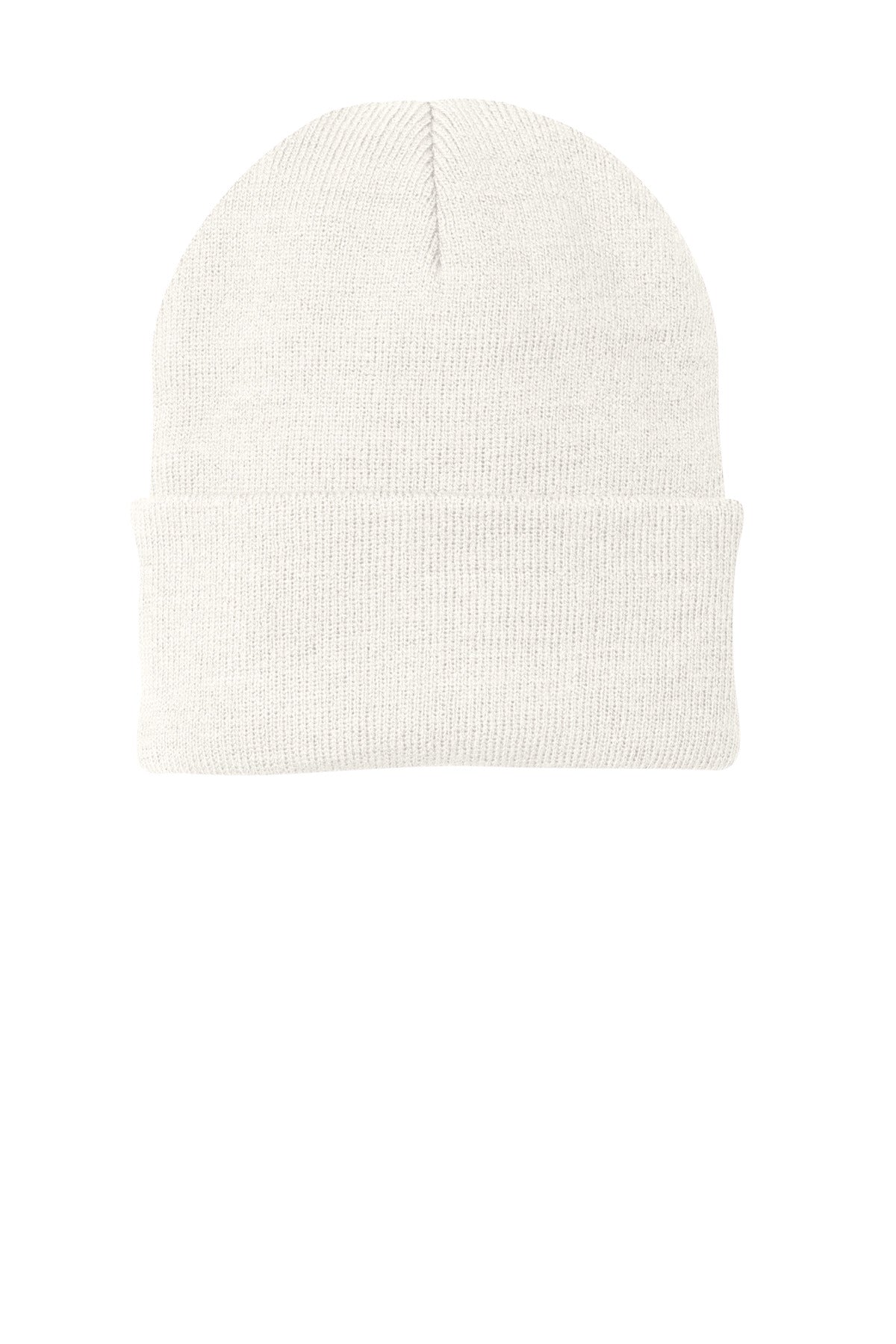 Port Authority Knit Cap – White