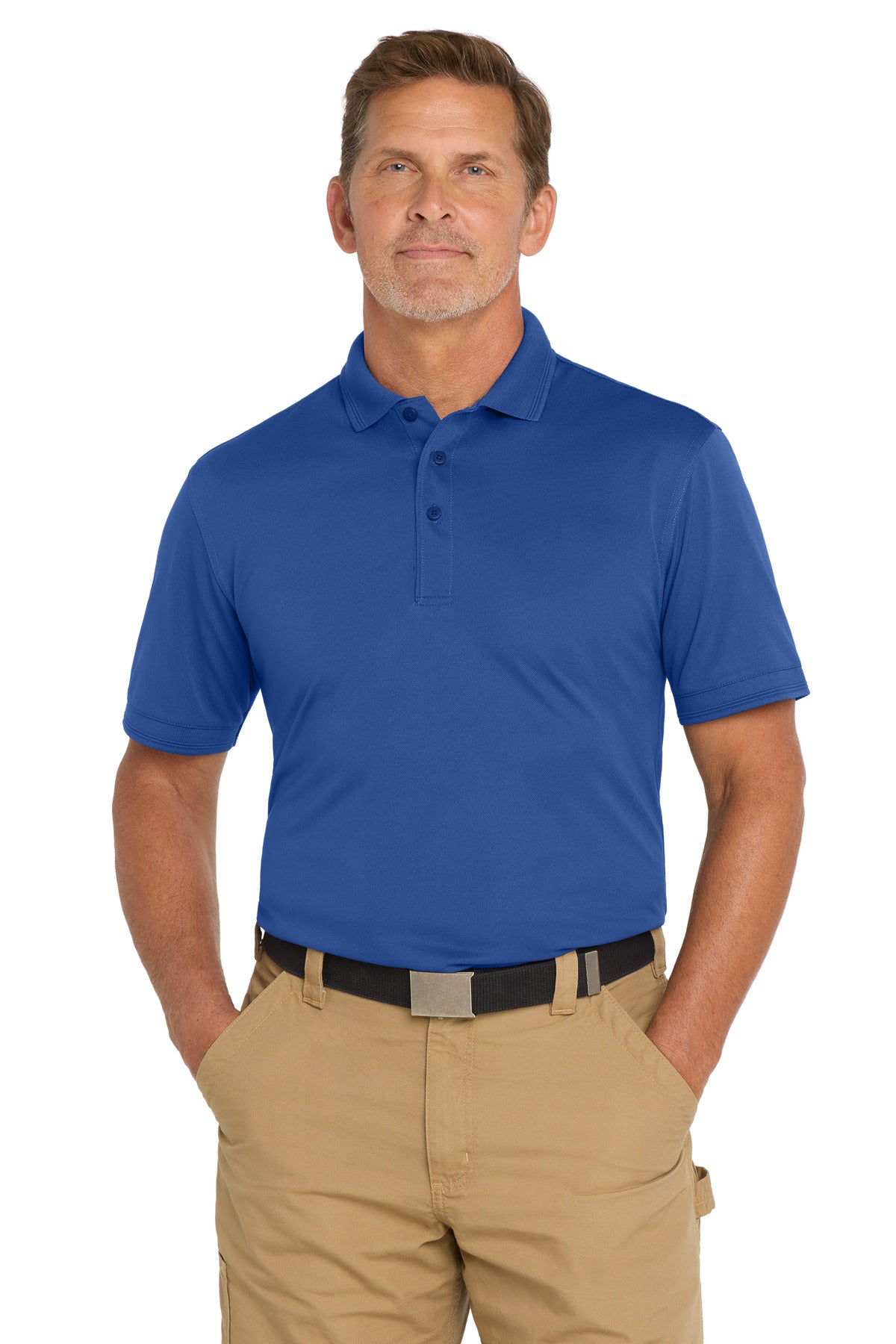 CornerStone Industrial Snag-Proof Pique Polo – Royal
