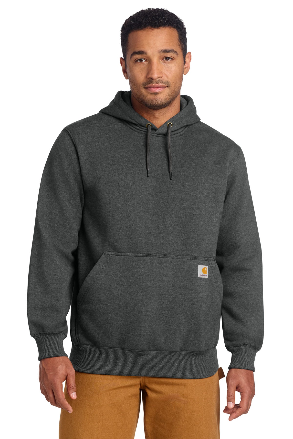 Carhartt Rain Defender Paxton Heavyweight Hooded Sweatshirt – Carbon Heather