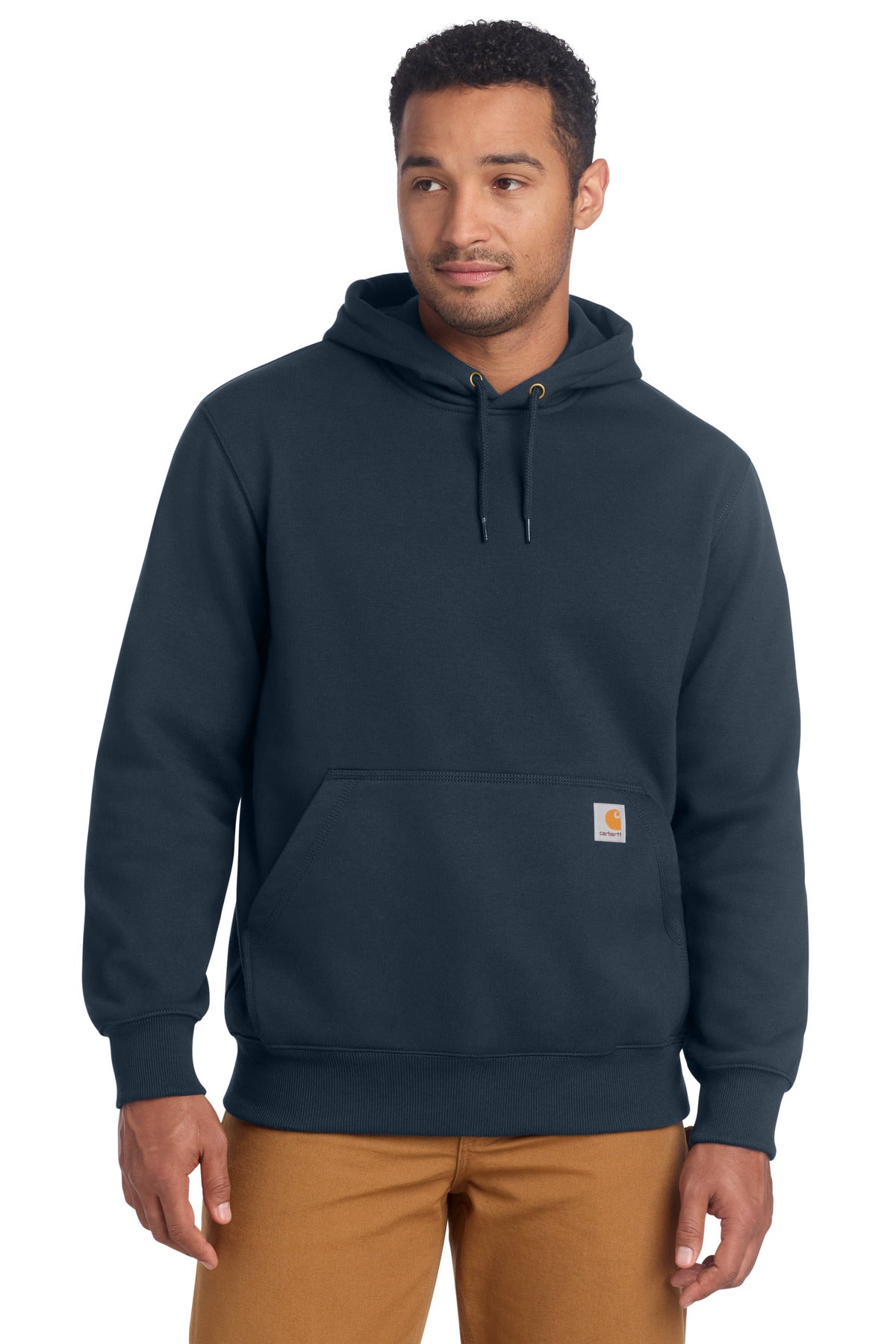 Carhartt Rain Defender Paxton Heavyweight Hooded Sweatshirt – New Navy