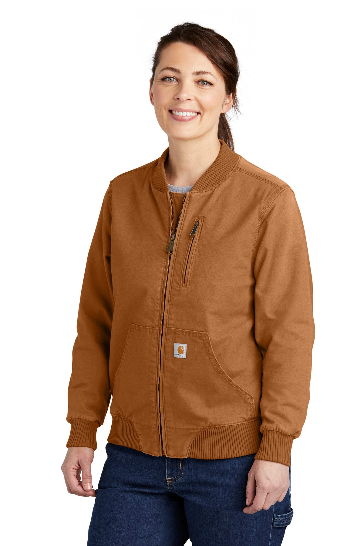 Carhartt Women's Rugged Flex Crawford Jacket – Carhartt Brown