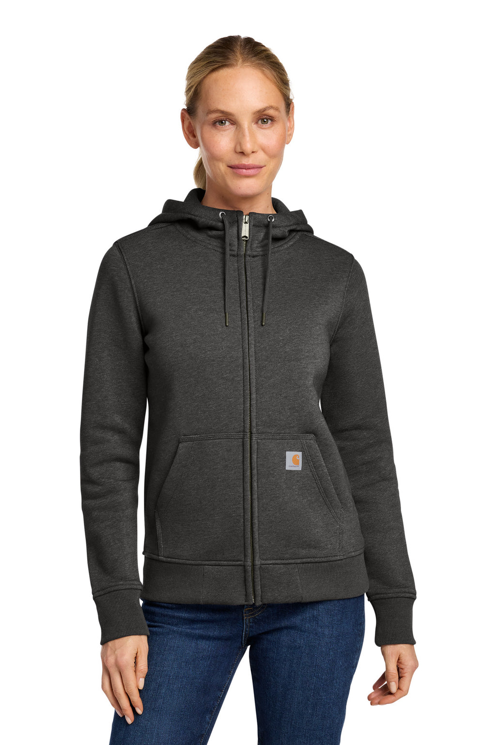 Carhartt Women's Clarksburg Full-Zip Hoodie – Carbon Heather