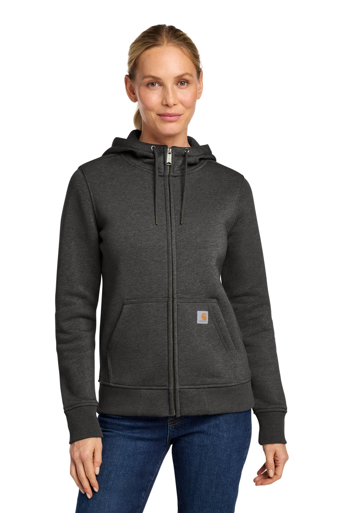 Carhartt Women's Clarksburg Full-Zip Hoodie – Carbon Heather