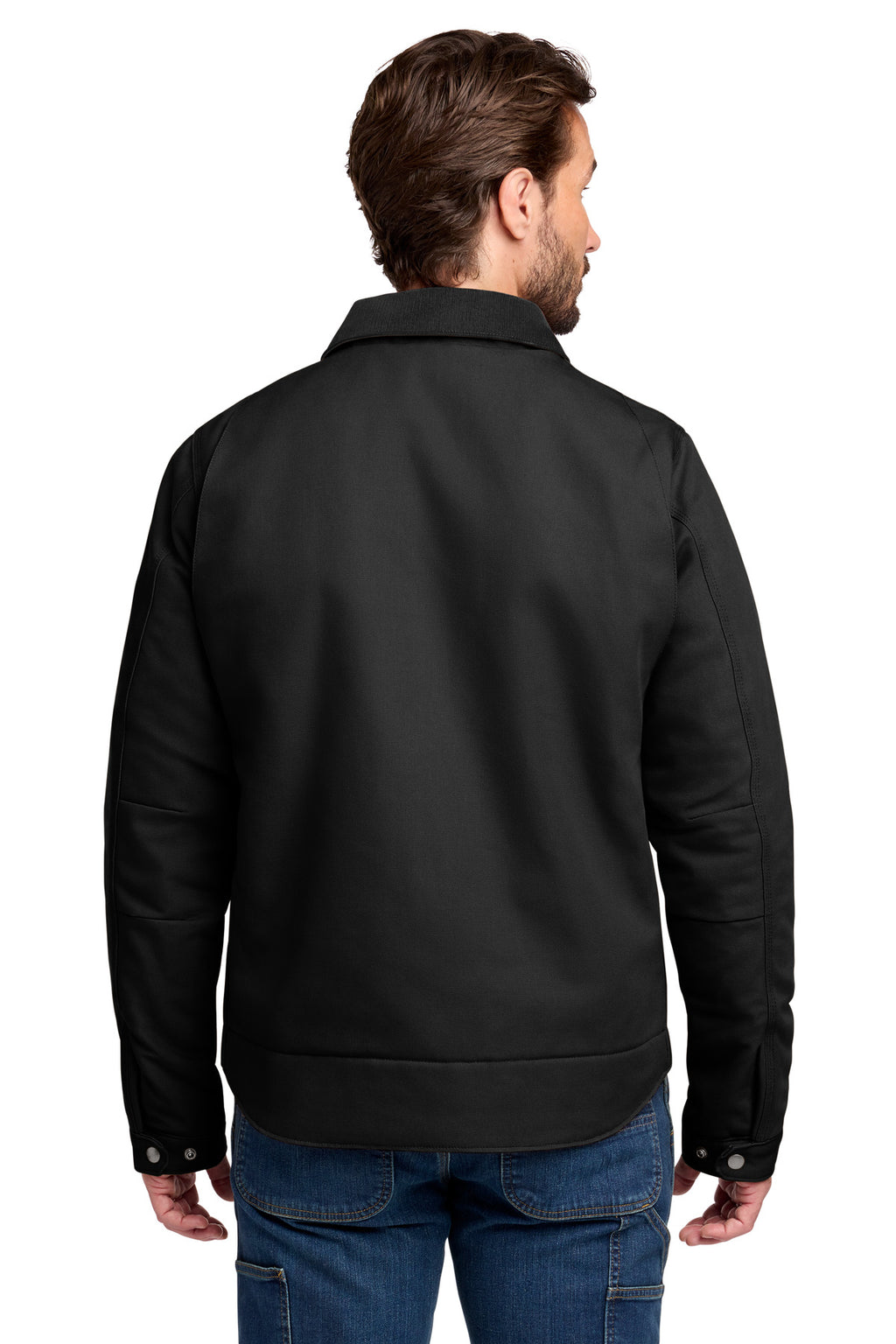 Carhartt Duck Detroit Jacket – Black – back