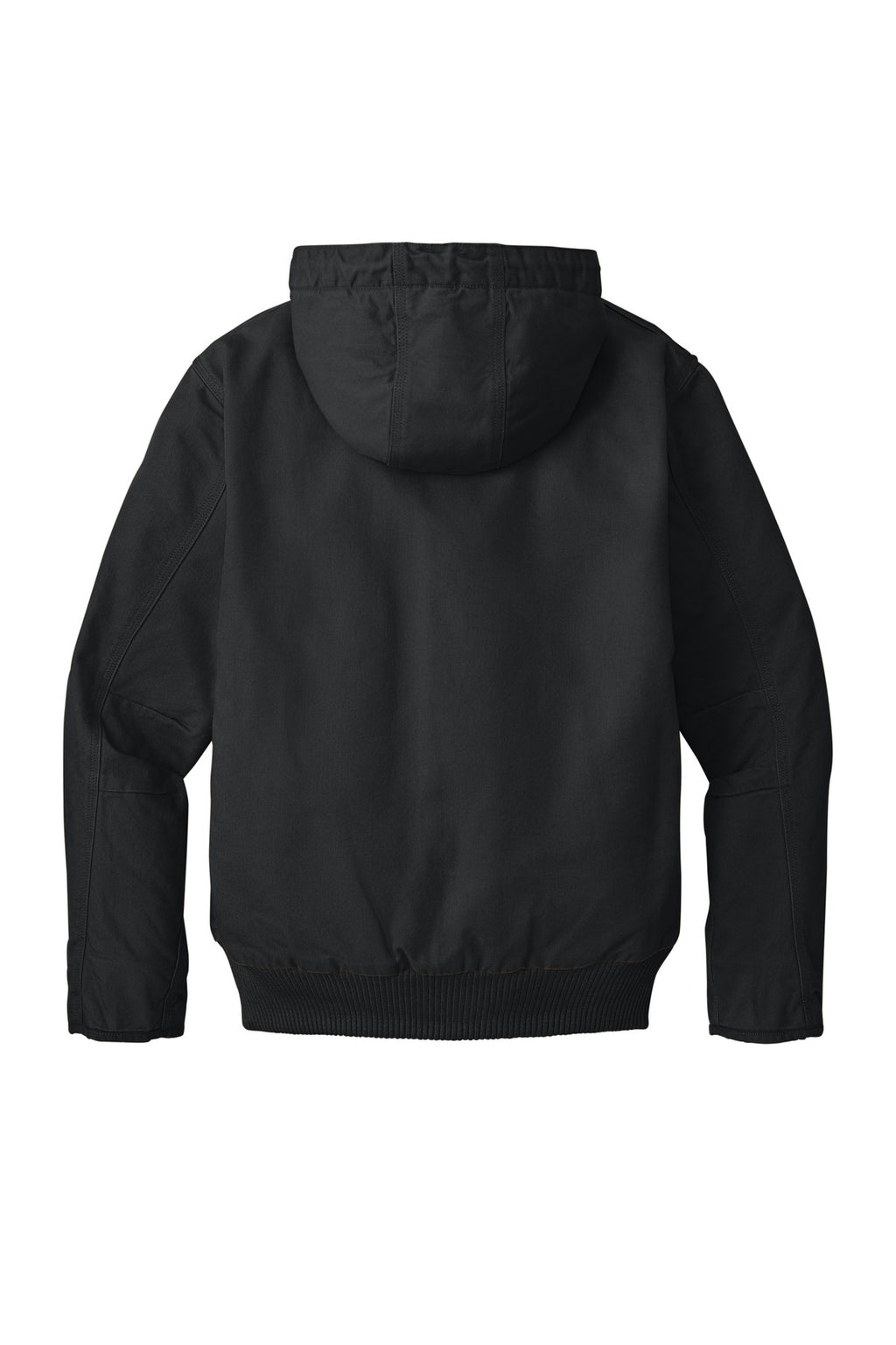 Carhartt Washed Duck Active Jac – Black – flat back