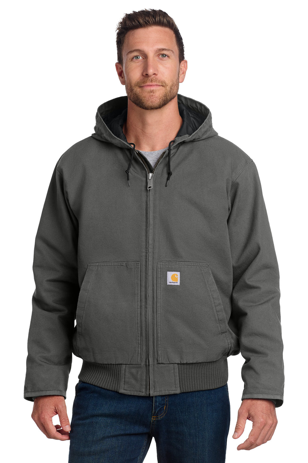 Carhartt Washed Duck Active Jac – Gravel