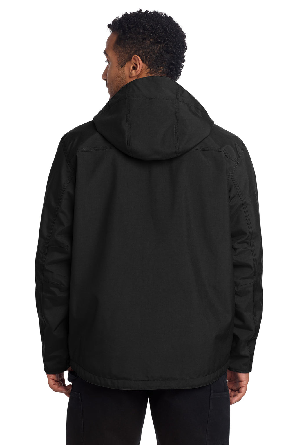 Carhartt Storm Defender Shoreline Jacket – Black – back