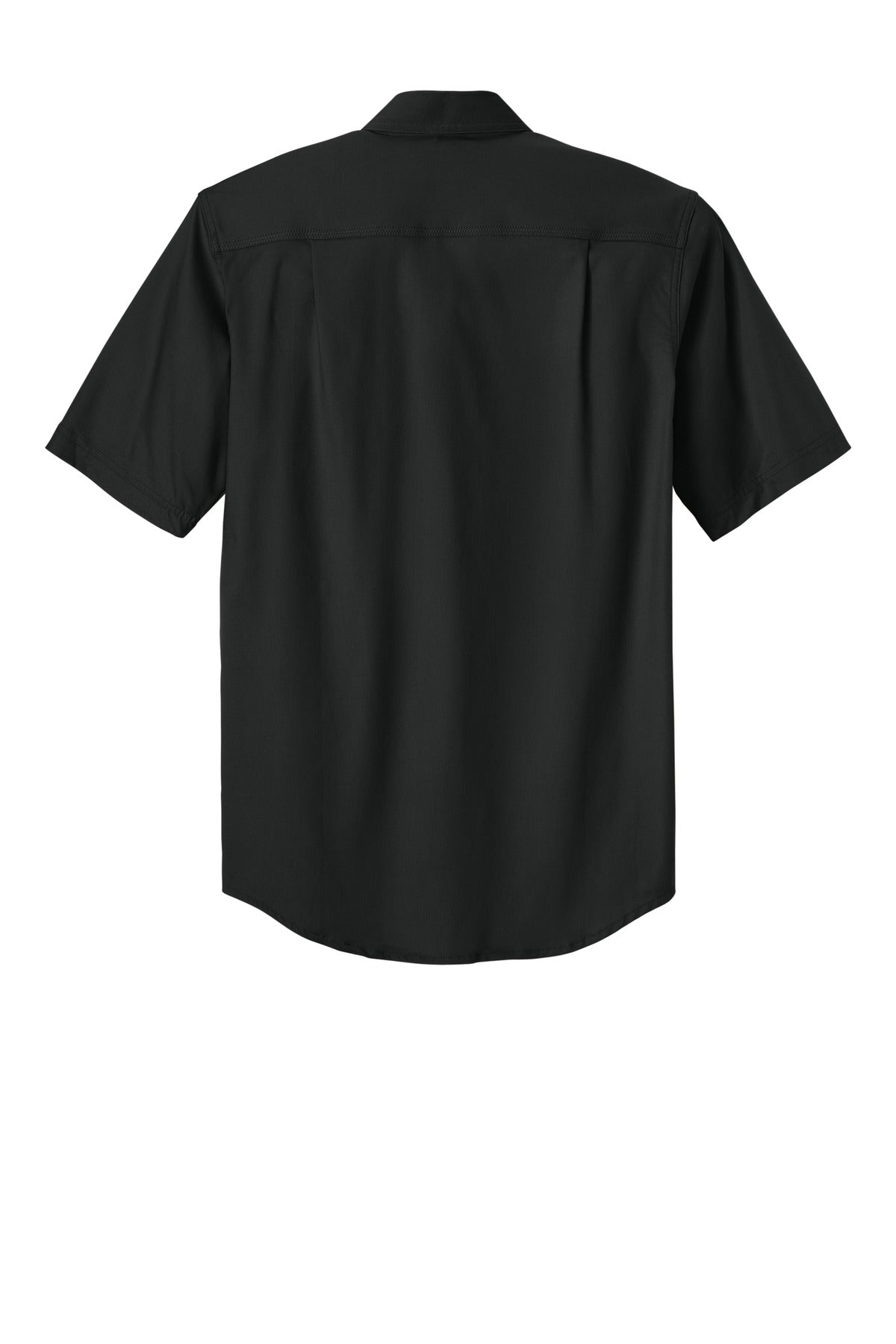 Carhartt Rugged Professional Series Short Sleeve Shirt – Black – flat back