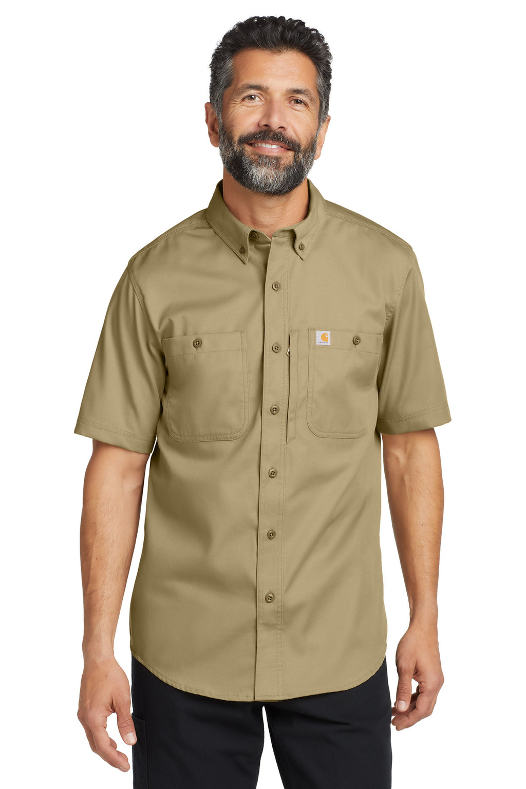 Carhartt Rugged Professional Series Short Sleeve Shirt – Dark Khaki