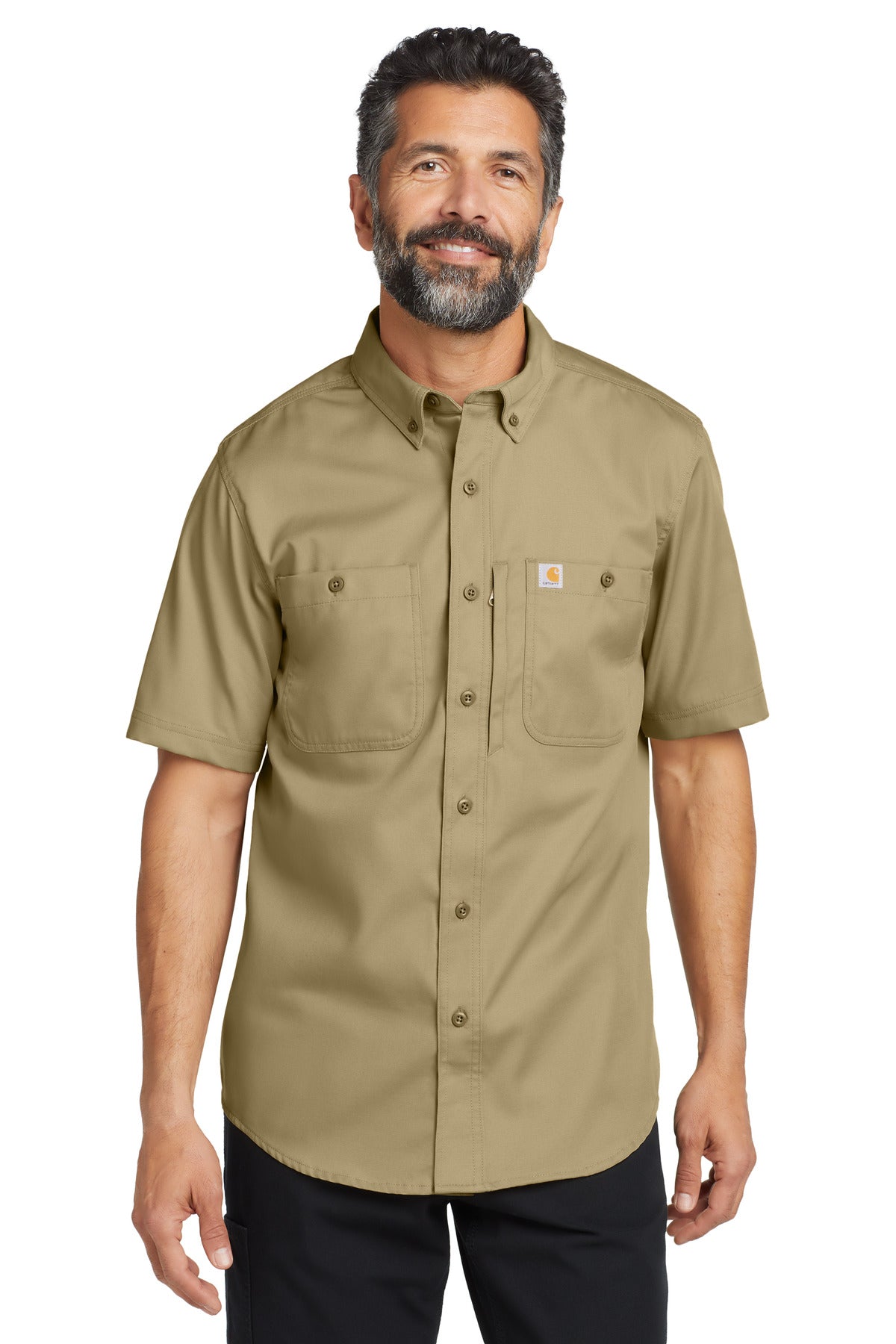 Carhartt Rugged Professional Series Short Sleeve Shirt – Dark Khaki