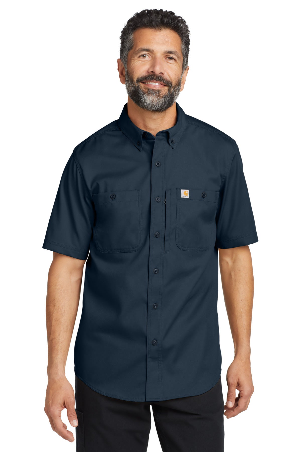 Carhartt Rugged Professional Series Short Sleeve Shirt – Navy