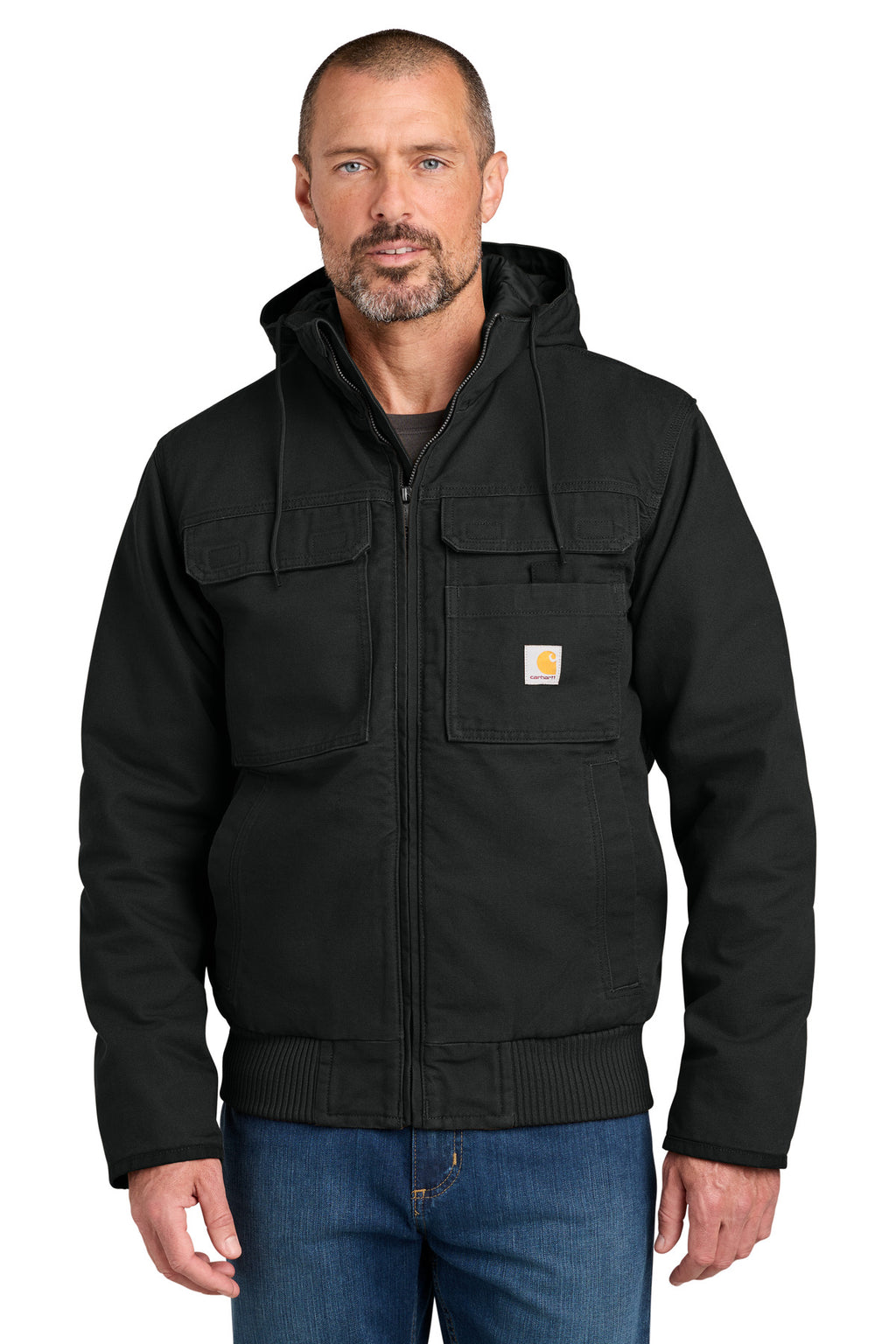 Carhartt Full Swing Washed Duck Active Jac – Black