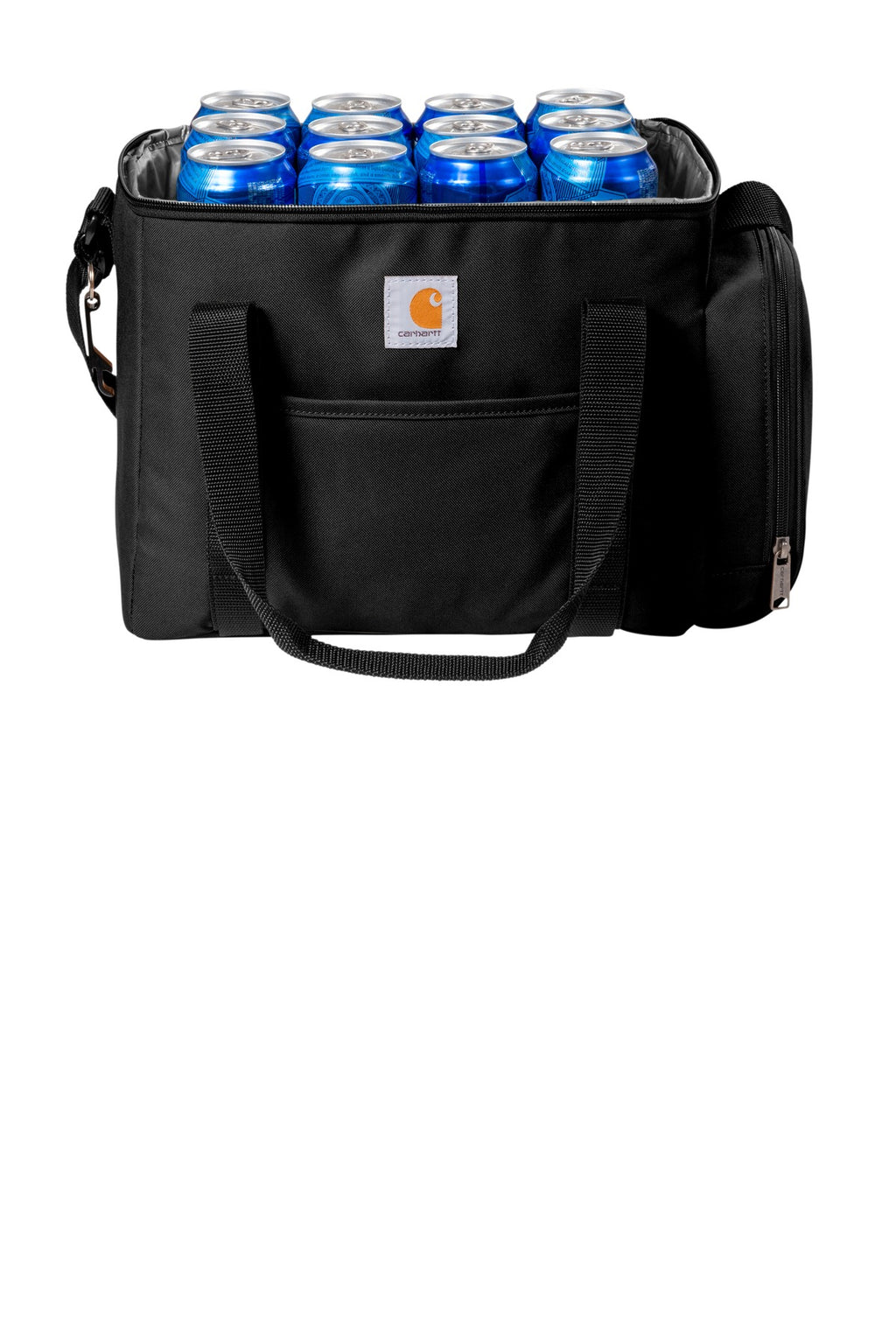 Carhartt Duffel 36-Can Cooler – Black – flat front