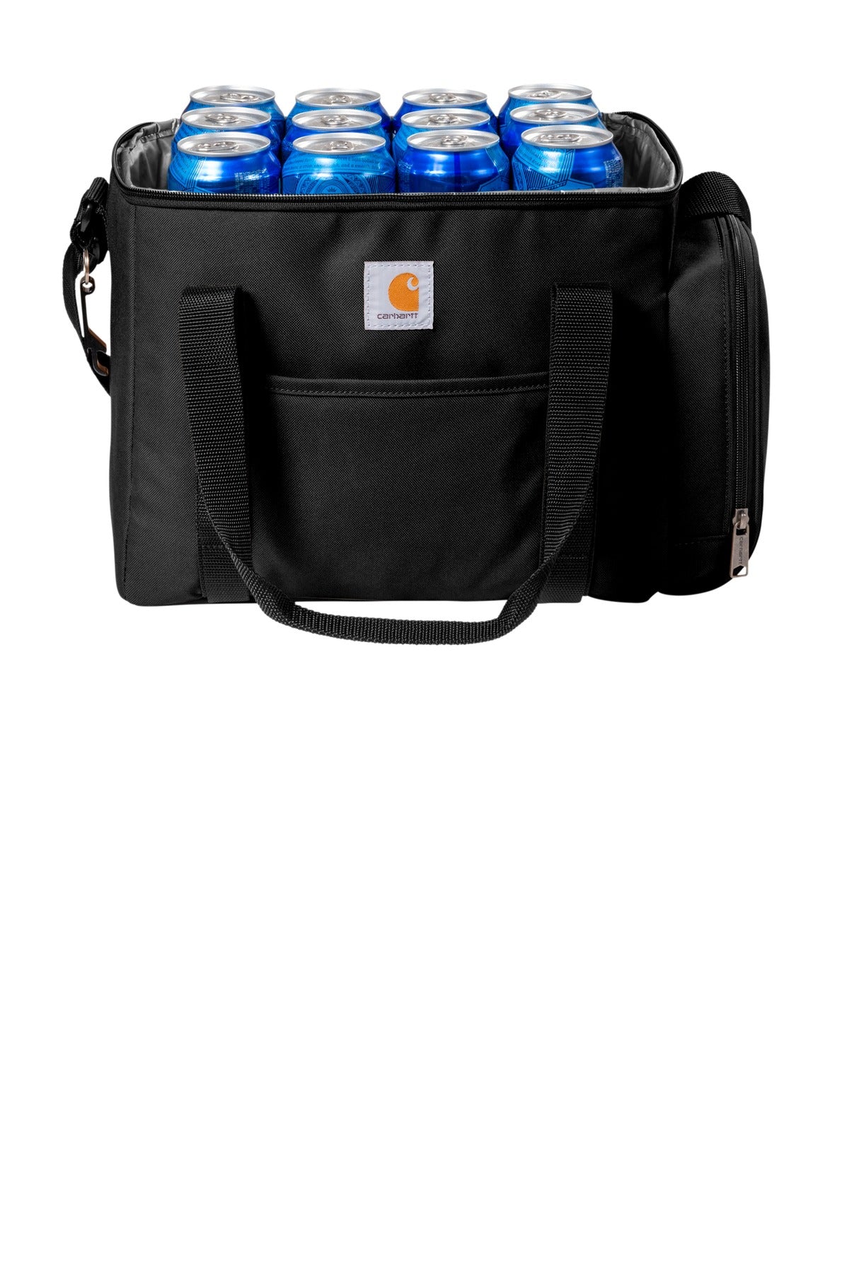 Carhartt Duffel 36-Can Cooler – Black – flat front