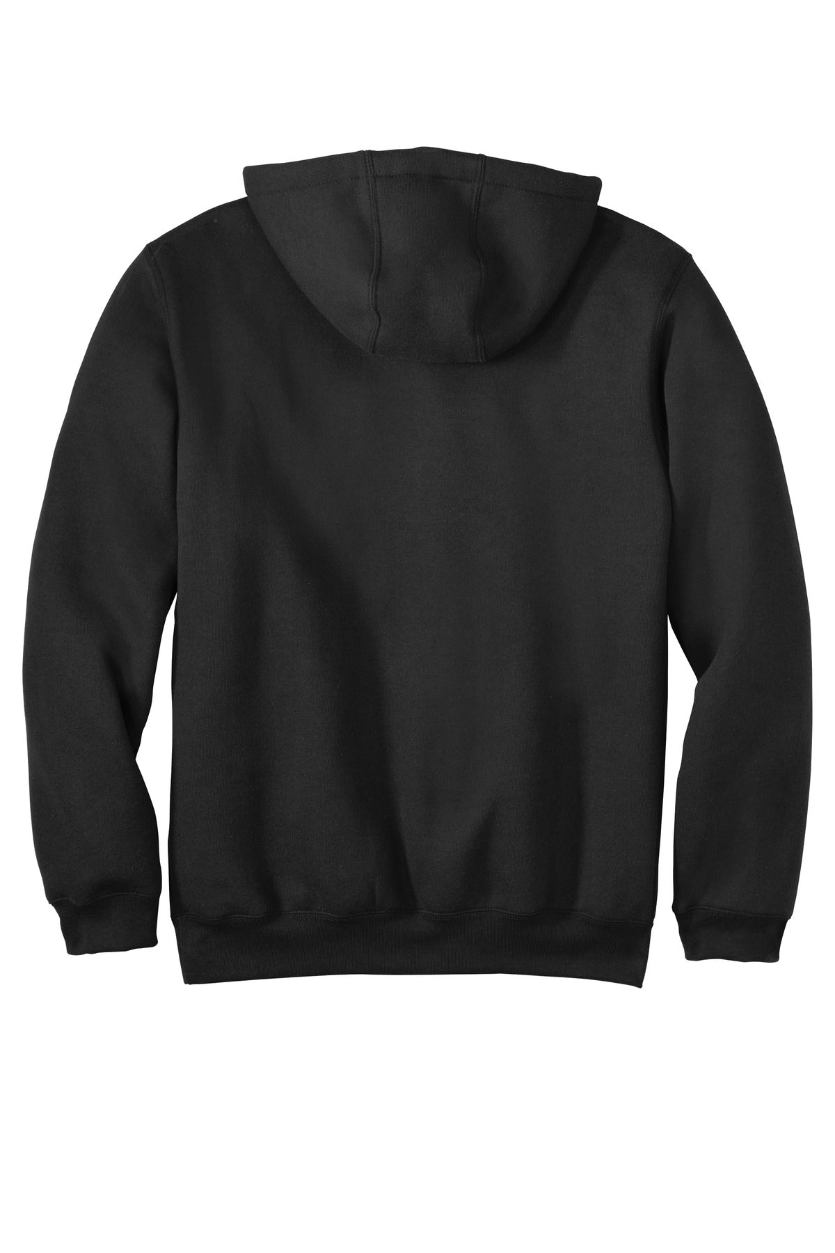 Carhartt Midweight Hooded Sweatshirt – Black – flat back