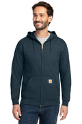 Carhartt Midweight Hooded Zip-Front Sweatshirt – New Navy