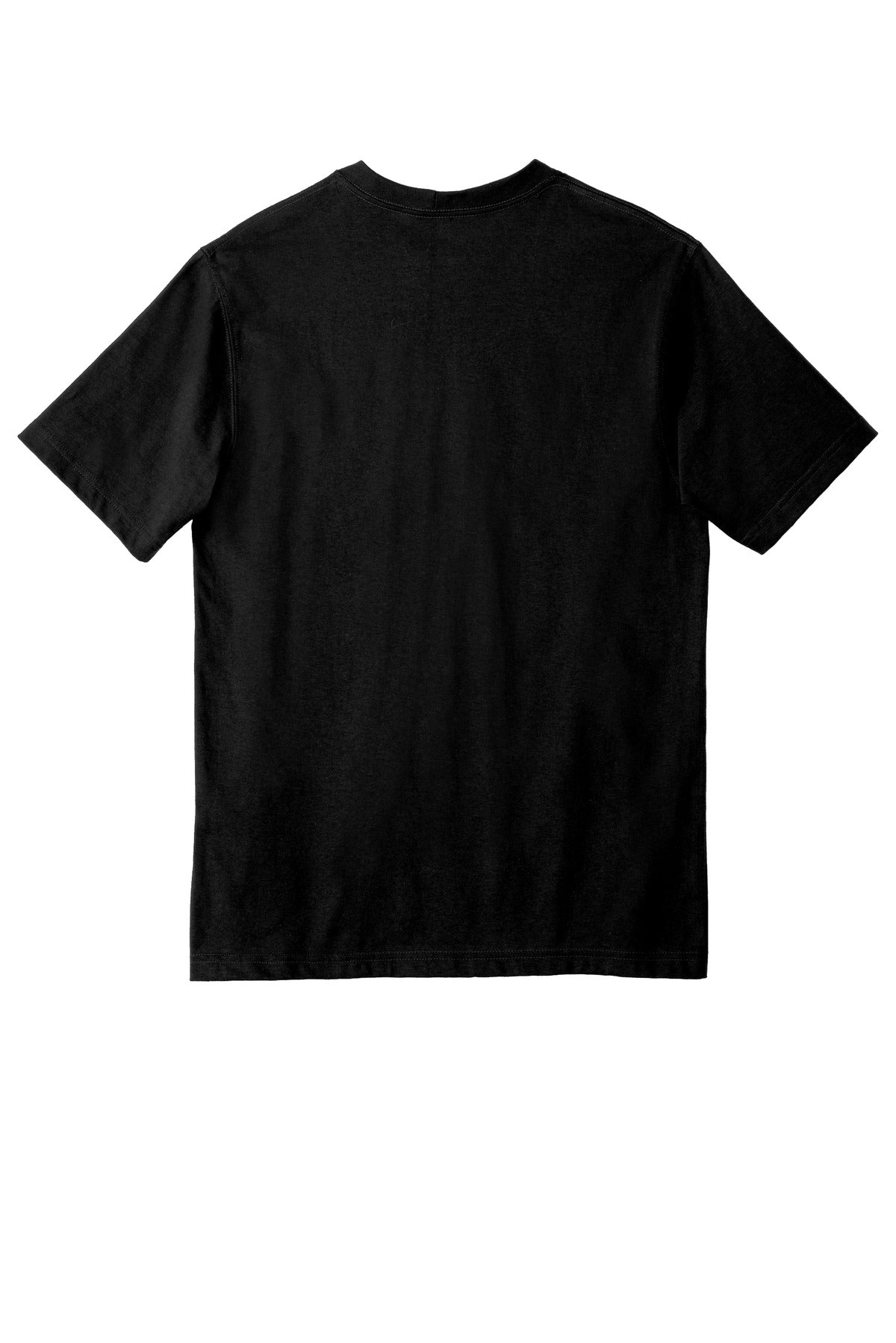 Carhartt Workwear Pocket Short Sleeve T-Shirt – Black – flat back