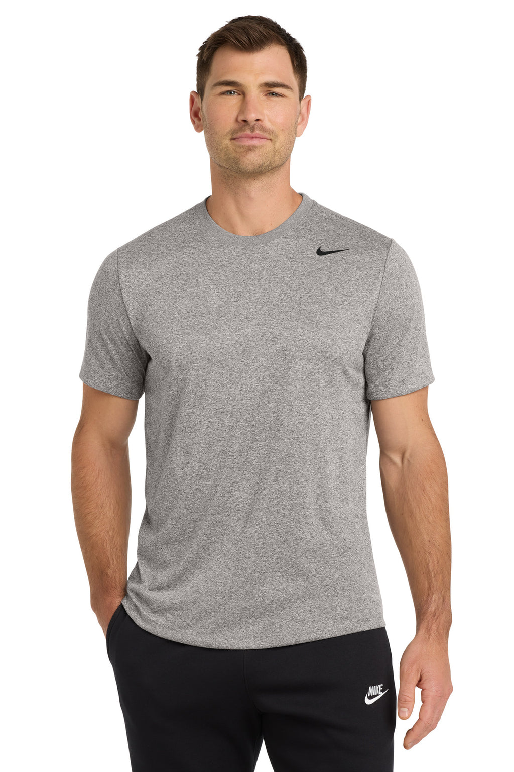 Nike Team rLegend Tee – Carbon Heather