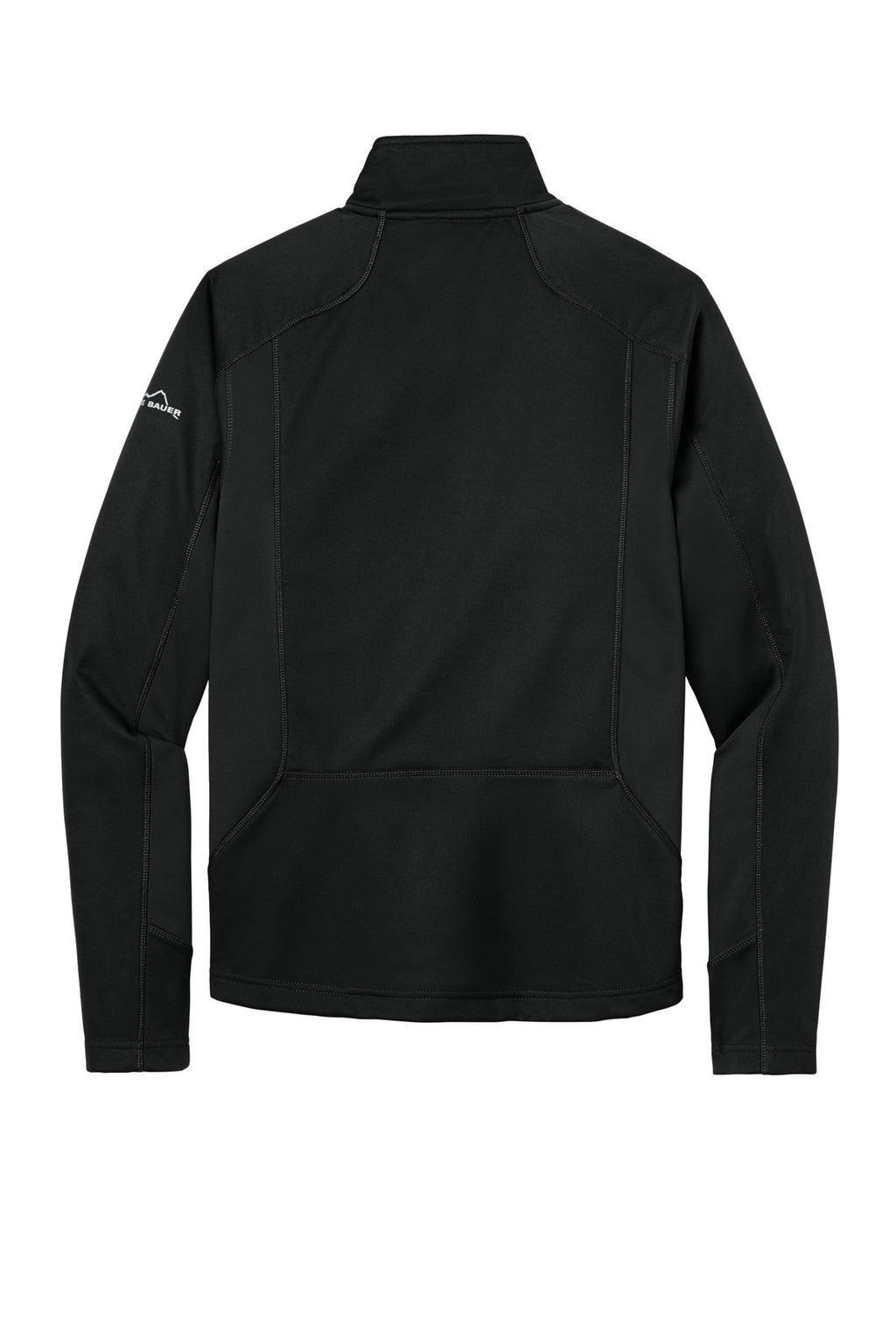 Eddie Bauer Trail Soft Shell Jacket – Black/Black – flat back