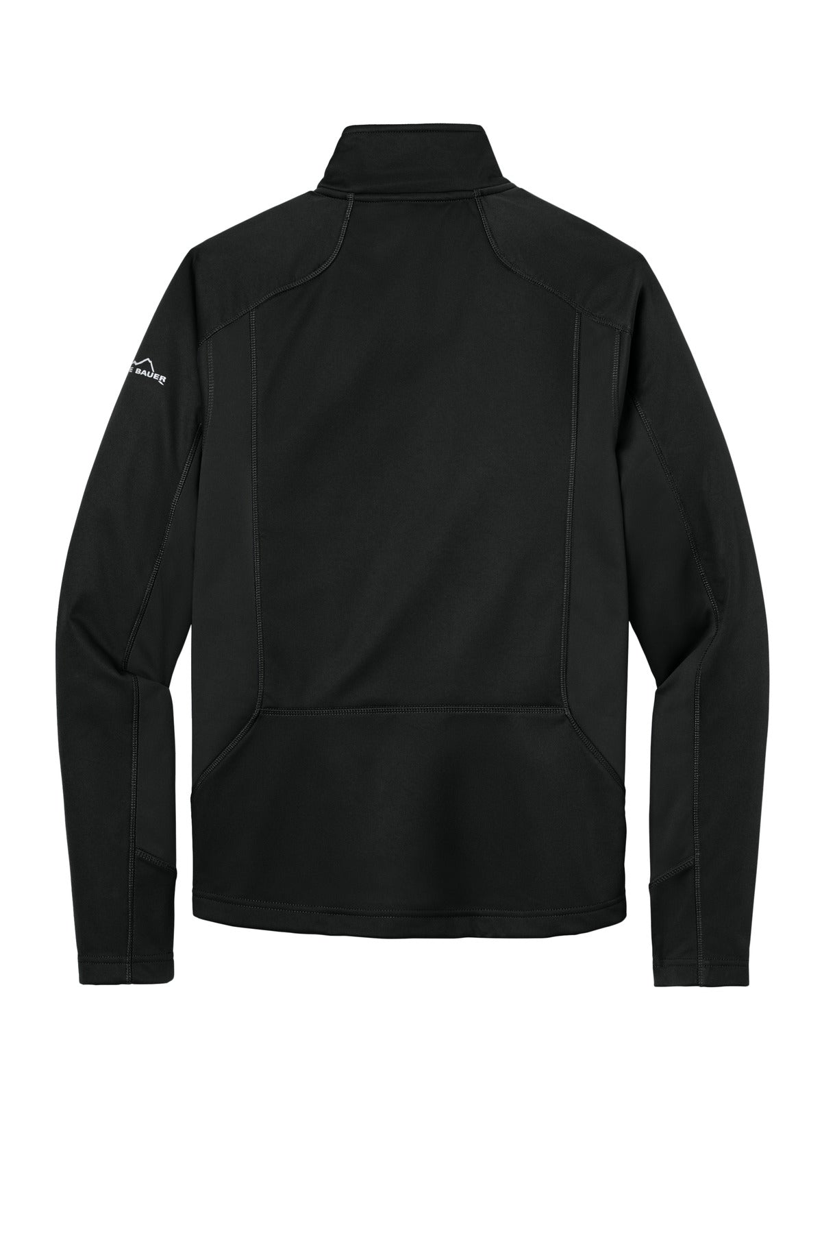 Eddie Bauer Trail Soft Shell Jacket – Black/Black – flat back
