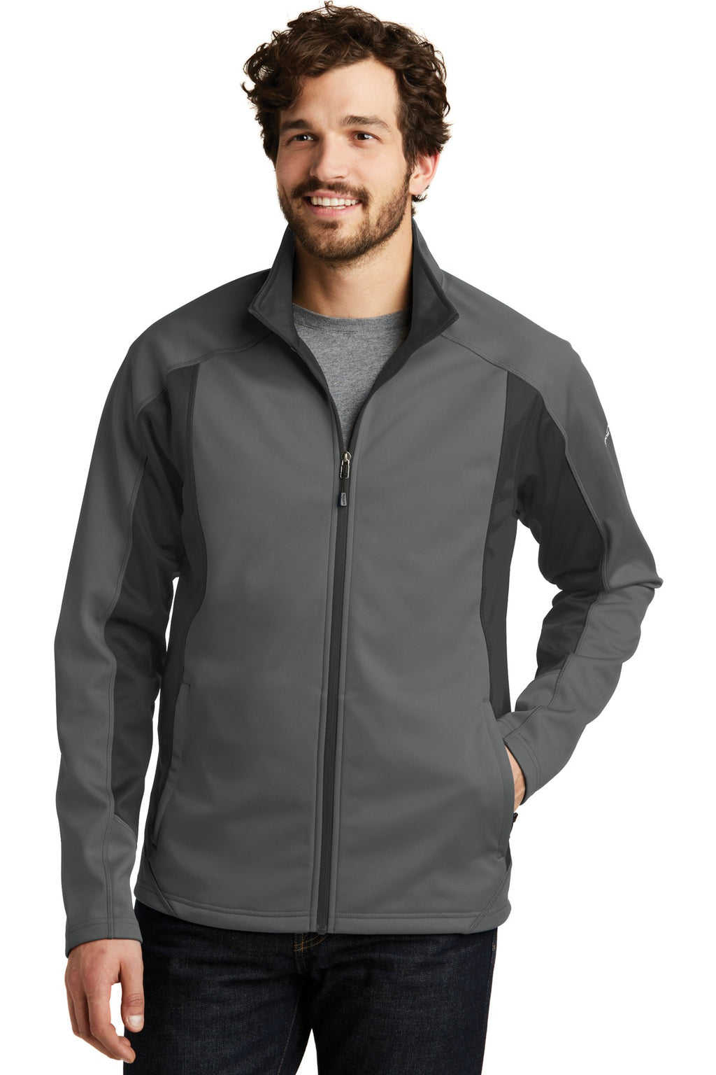 Eddie Bauer Trail Soft Shell Jacket – Metal Grey/Grey Steel