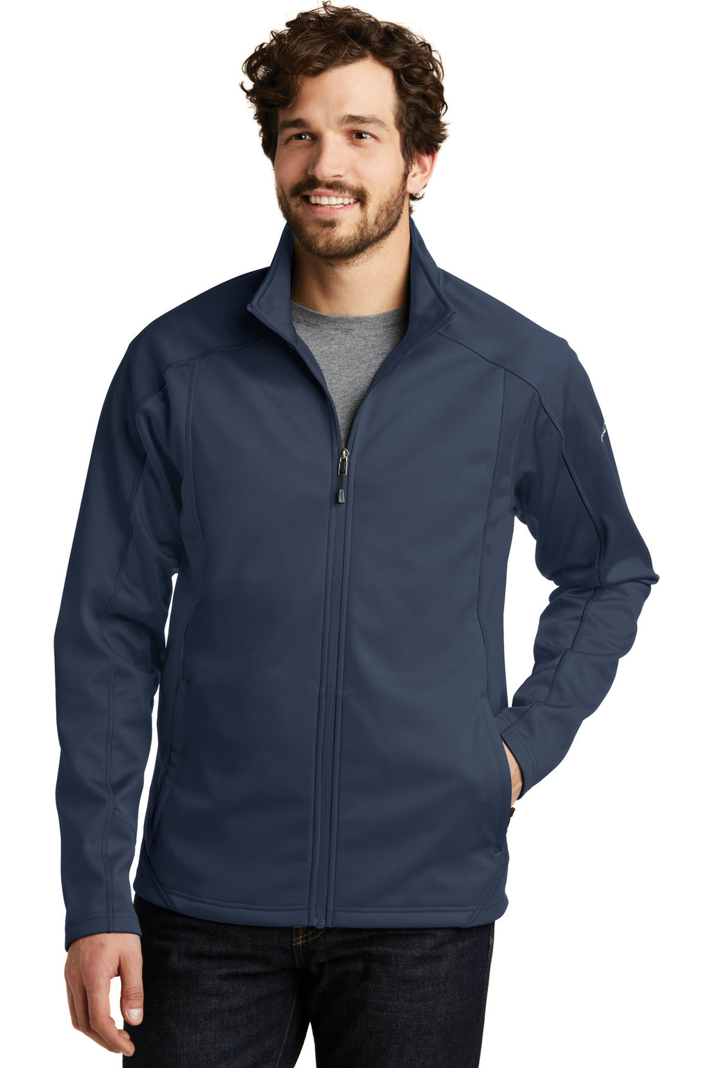 Eddie Bauer Trail Soft Shell Jacket – River Blue Navy/River Blue Navy