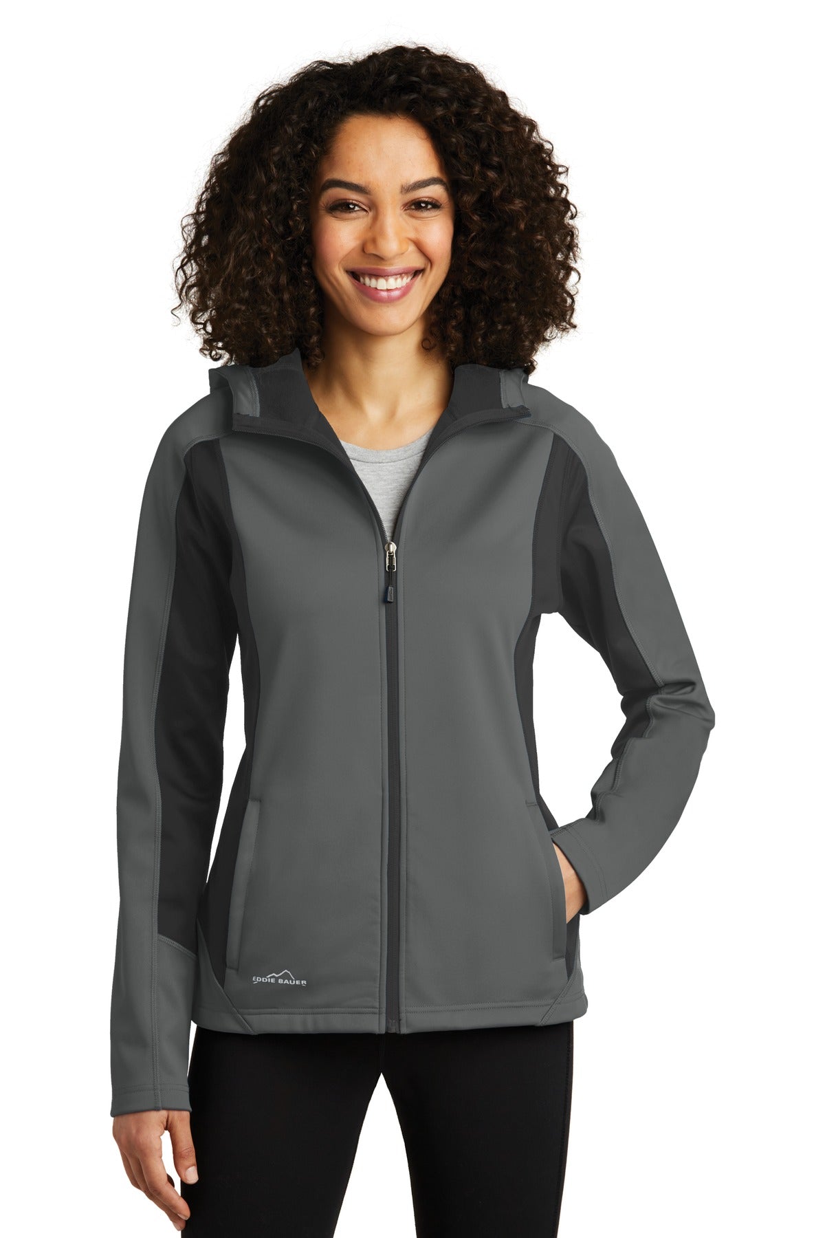 Eddie Bauer Women's Trail Soft Shell Jacket – Metal Grey/Grey Steel