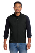 Eddie Bauer Stretch Soft Shell Vest – Deep Black – front