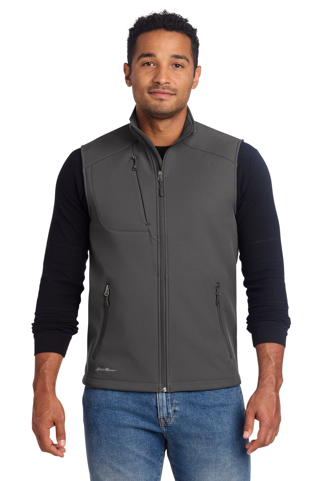 Eddie Bauer Stretch Soft Shell Vest – Iron Gate