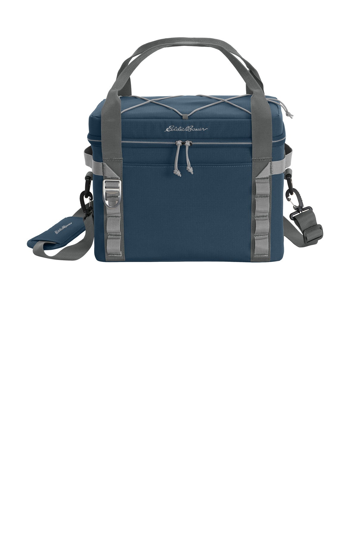 Eddie Bauer Max Cool 24-Can Cooler – River Blue Navy/Chrome