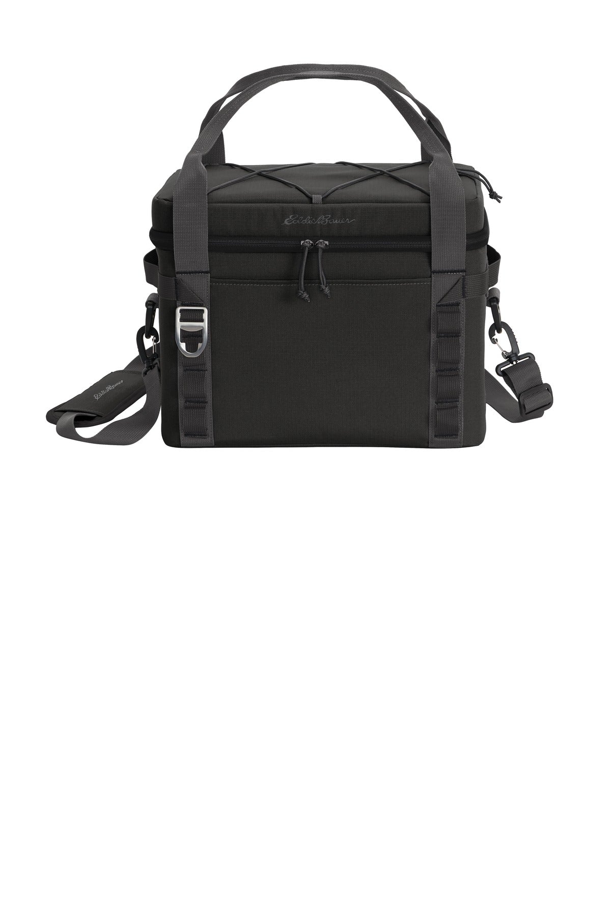 Eddie Bauer Max Cool 24-Can Cooler – Black/Grey Steel