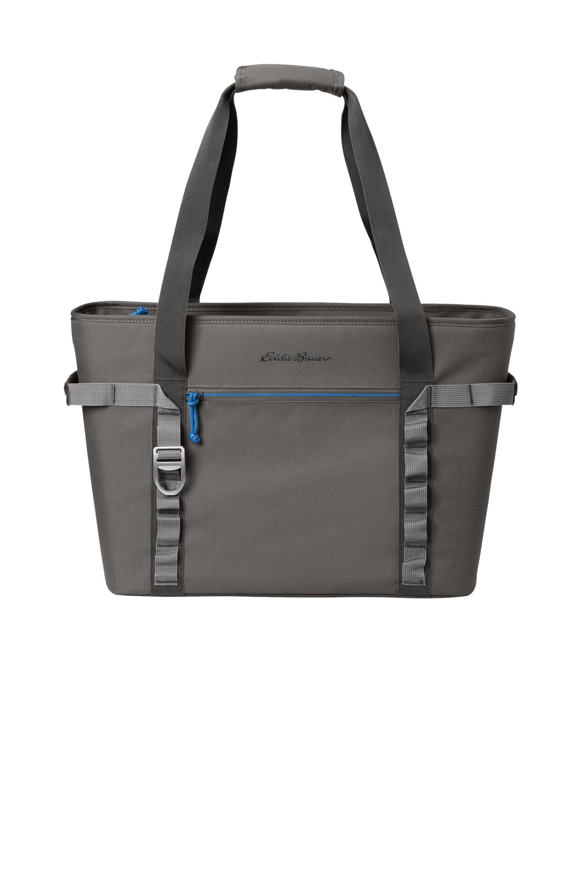 Eddie Bauer Max Cool Tote Cooler – Metal Grey/Expedition Blue