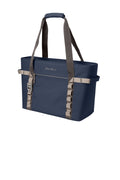 Eddie Bauer Max Cool Tote Cooler – River Blue Navy/Chrome