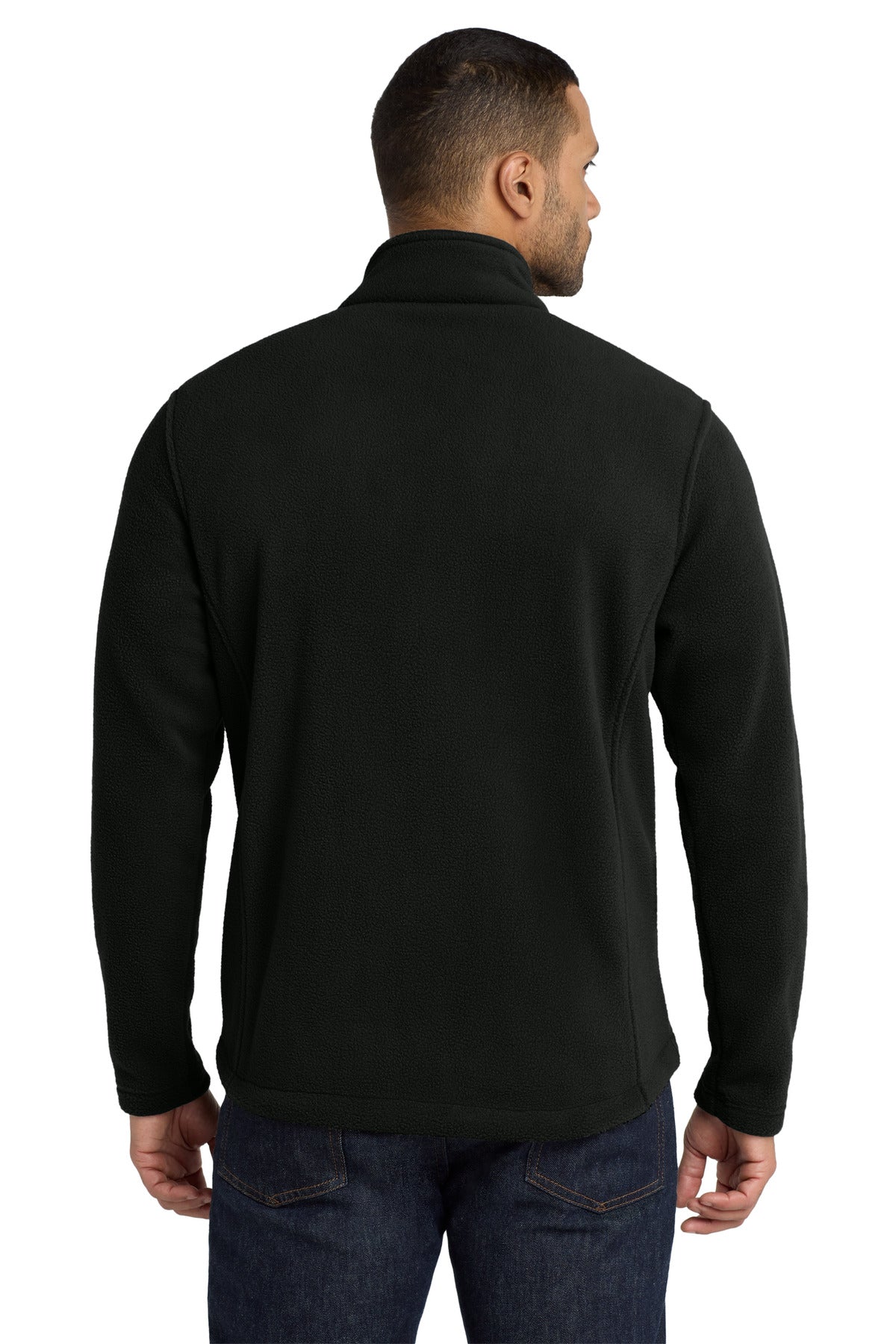 Port Authority Value Fleece Jacket – Black – back