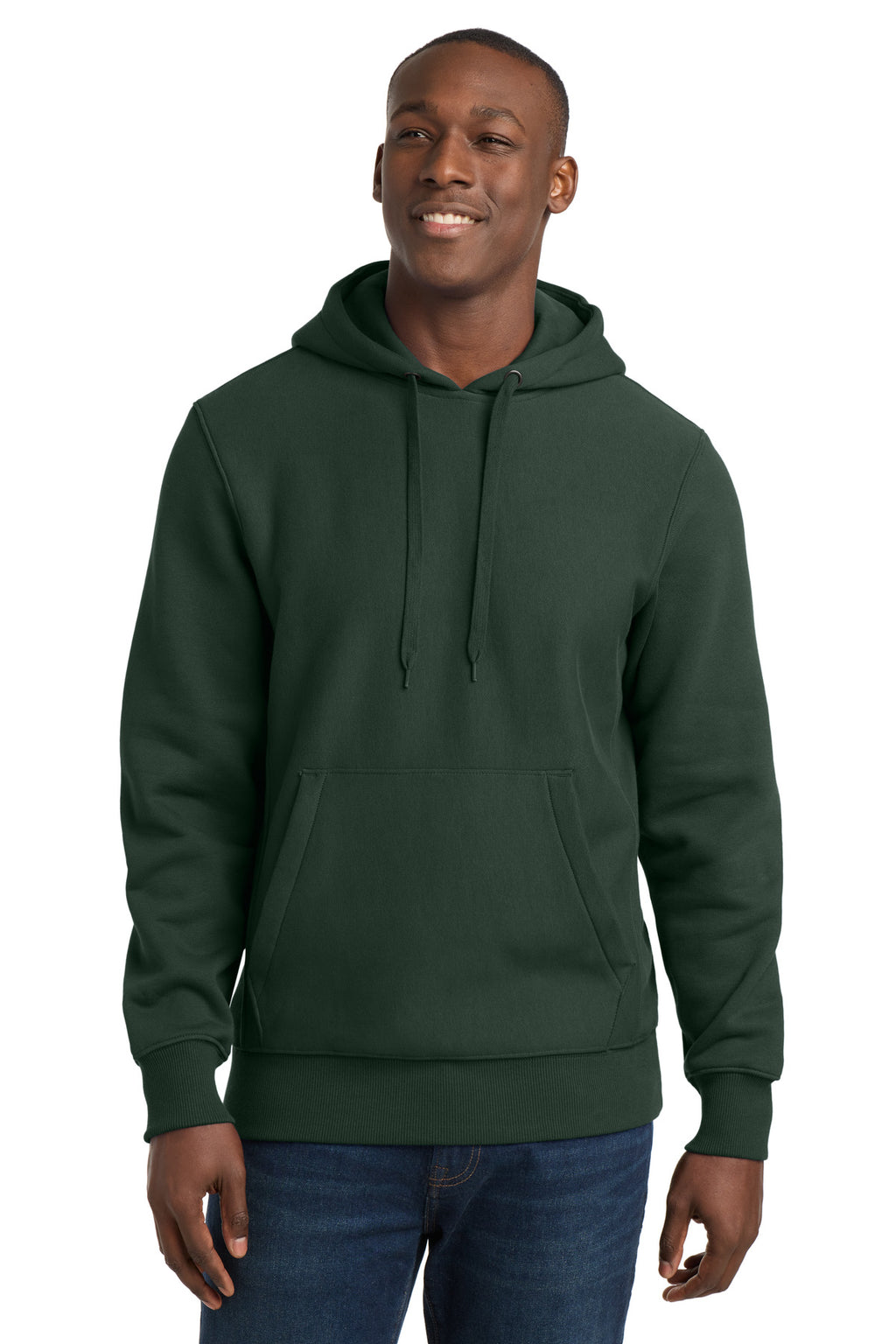 Sport-Tek Super Heavyweight Pullover Hooded Sweatshirt – Dark Green