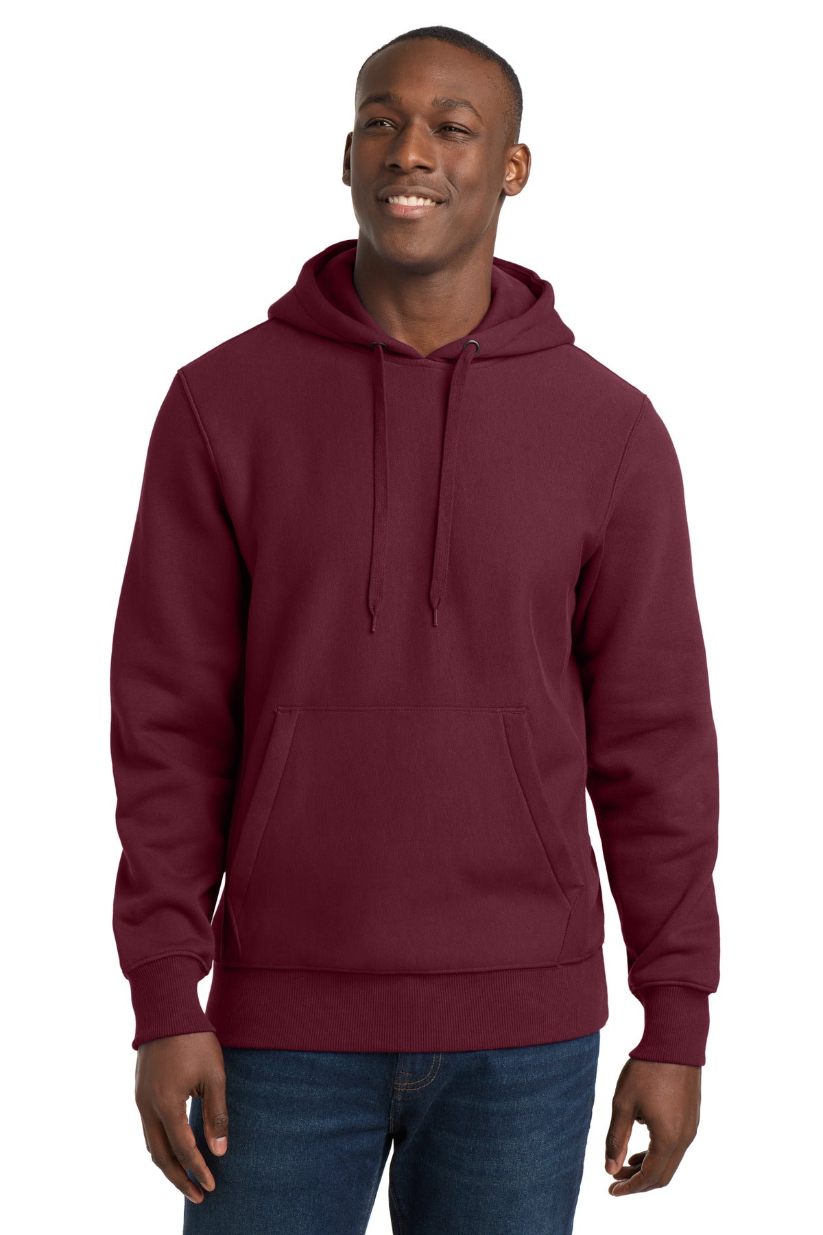Sport-Tek Super Heavyweight Pullover Hooded Sweatshirt – Maroon