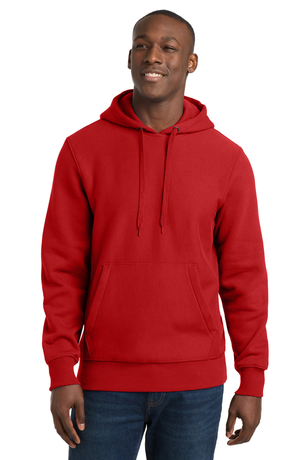 Sport-Tek Super Heavyweight Pullover Hooded Sweatshirt – Red