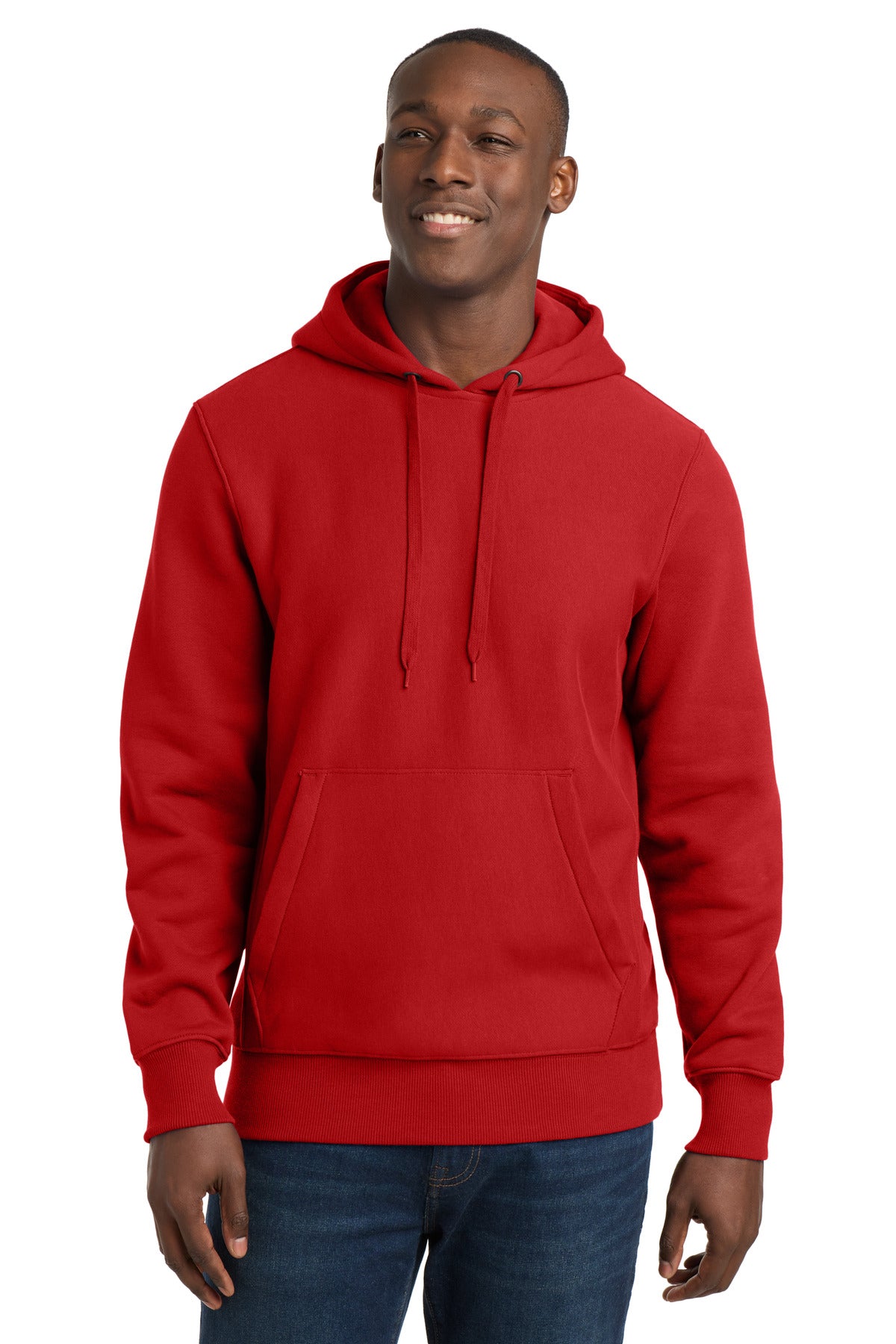 Sport-Tek Super Heavyweight Pullover Hooded Sweatshirt – Red