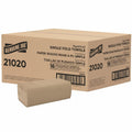 Singlefold Brown Towels