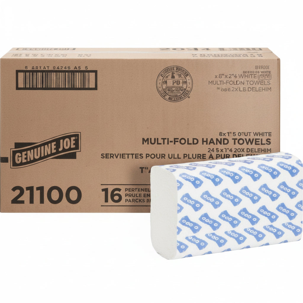 Multifold White Towels